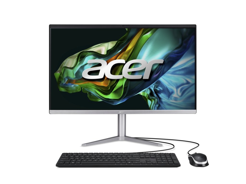 ACER Aspire C24-1300 - 23,8", R3-7320U, 8GB RAM, 512GB SSD, AMD int, Windows 11 Home, Slv-Black (DQ.BKREC.002)