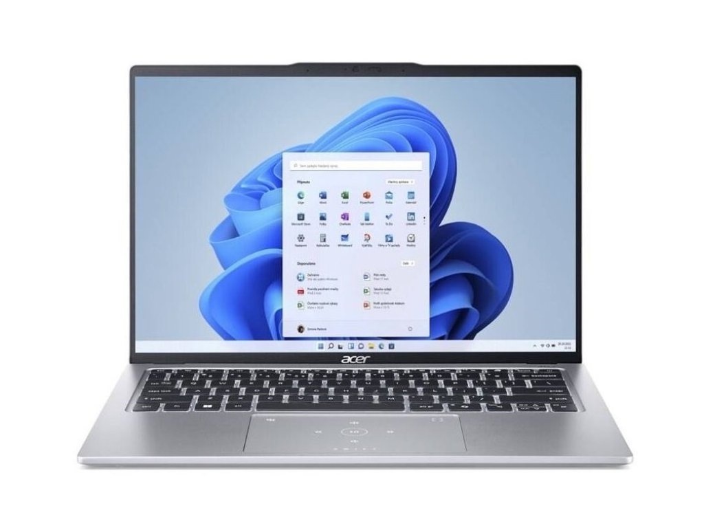 ACER Swift Go 14 SFG14-73 - 14", U5-125U, 16GB RAM, 512GB SSD, 4C-iGPU, Windows 11 Home, Silver (NX.KW0EC.003)