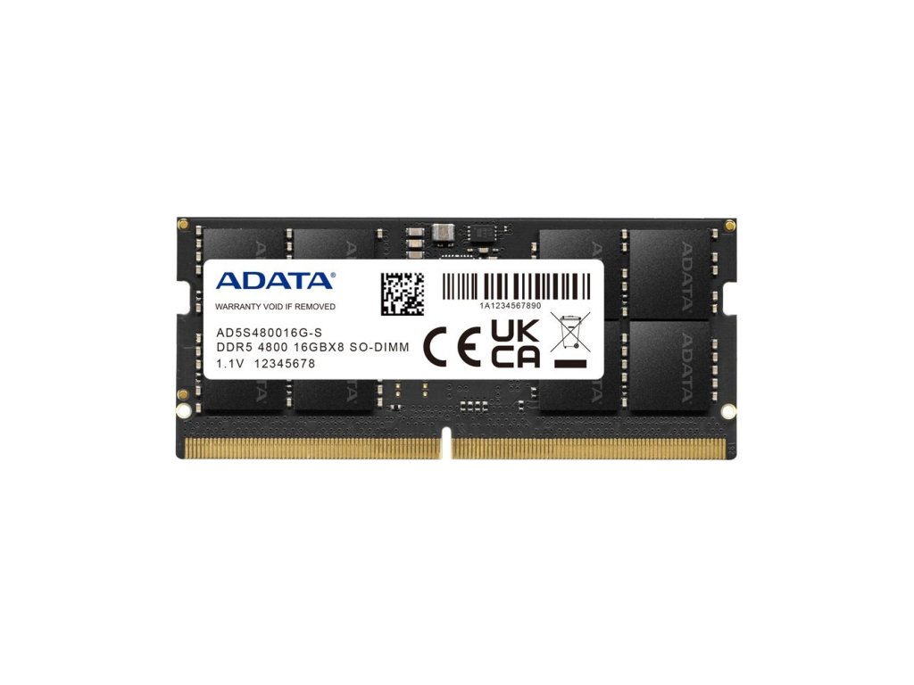 ADATA 16GB DDR5 4800MHz (AD5S480016G-S)