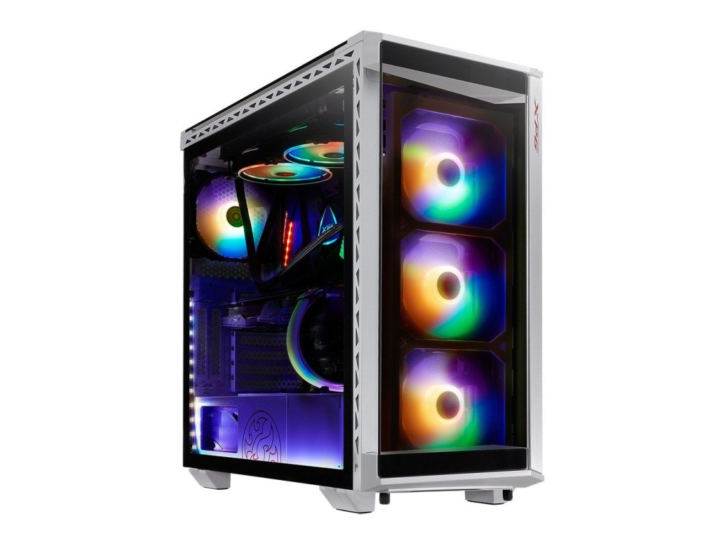 ADATA XPG case BATTLECRUSIER Mid-Tower skrín, bez zdroje, white (BATTLECRUSIER-WHCWW)