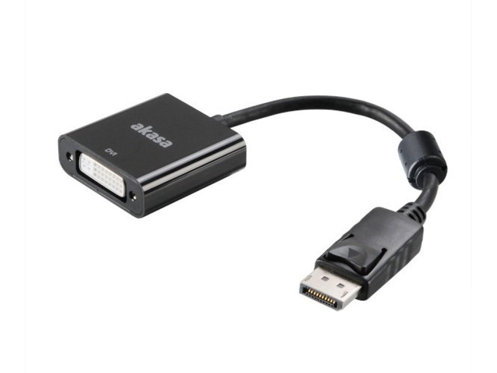 AKASA adaptér DisplayPort-DVI, M/F (AK-CBDP15-20BK)