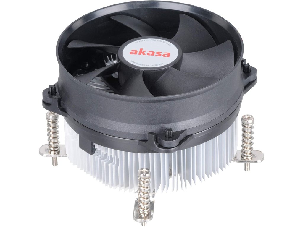 AKASA chladič CPU AK-CCE-7105EP pro Intel  LGA 775, 1156 a 1200, 92mm PWM ventilátor, do 95W (AK-CCE-7105EP)