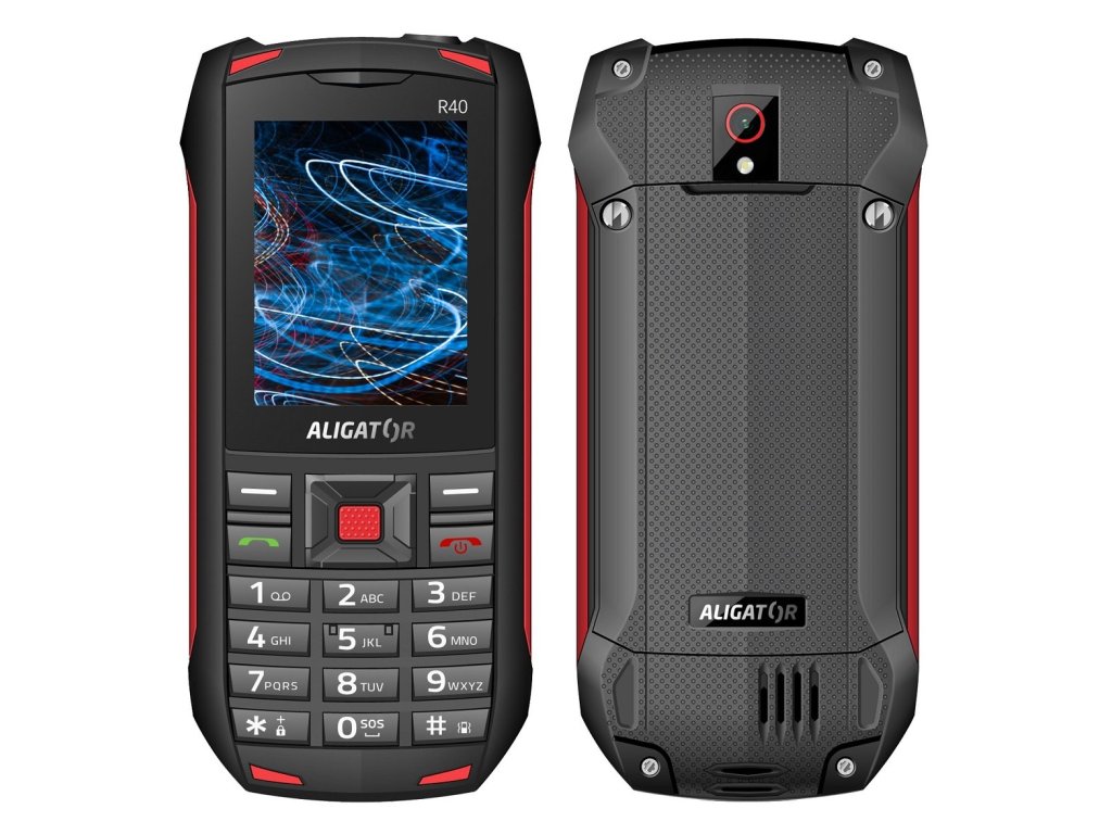 ALIGATOR R40 eXtremo černo-červený (AR40BR)