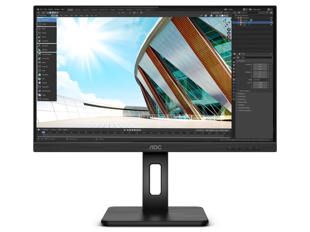 AOC monitor 27" (U27P2)