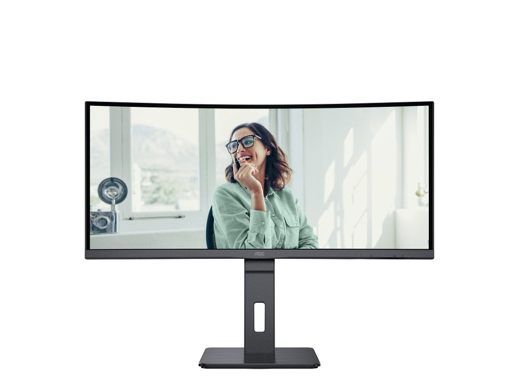 AOC monitor 34" LCD zakrivený VA, Repro, VESA (CU34P3CV)