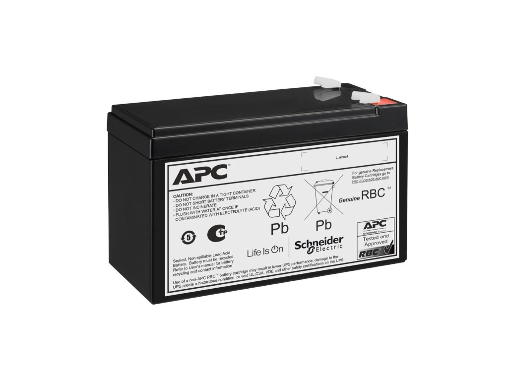 APC Replacement Battery Cartridge #177 pro BVX2200LI, BVX2200LI-GR, BX2200MI-FR, BX2200MI-GR, BX2200MI (APCRBC177)