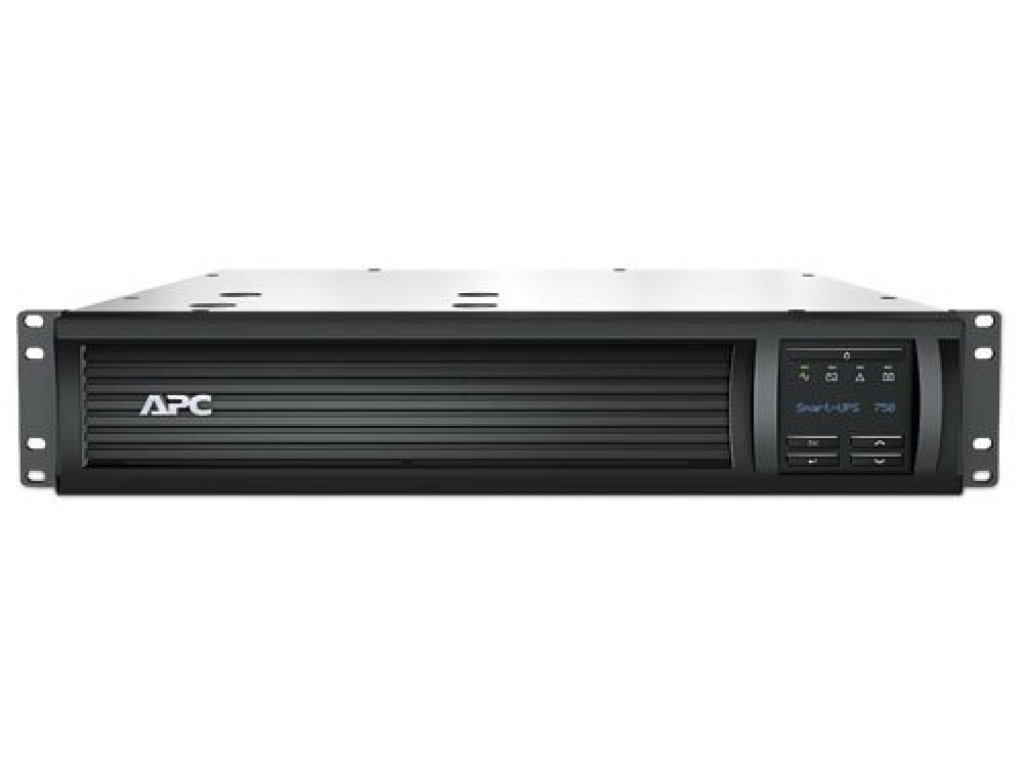 APC Smart-UPS 750VA LCD RM 2U 230V (500W) with Network Card (AP9631)