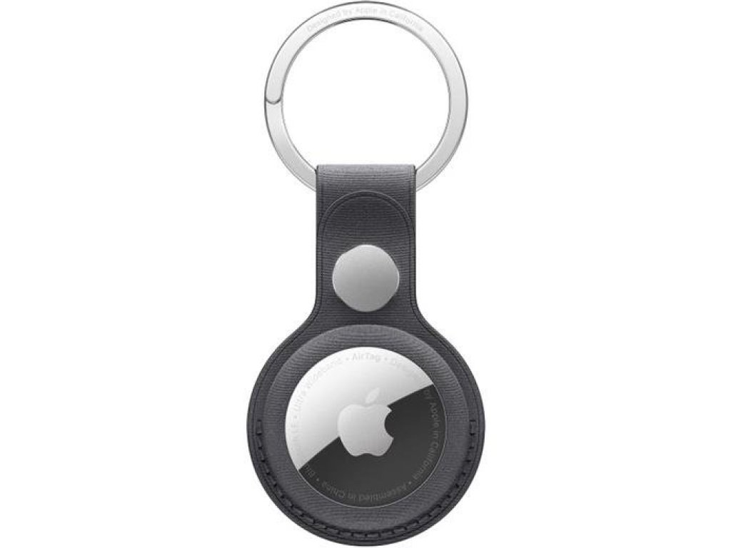 APPLE AirTag FineWoven Key Ring - Black (MT2H3ZM/A)
