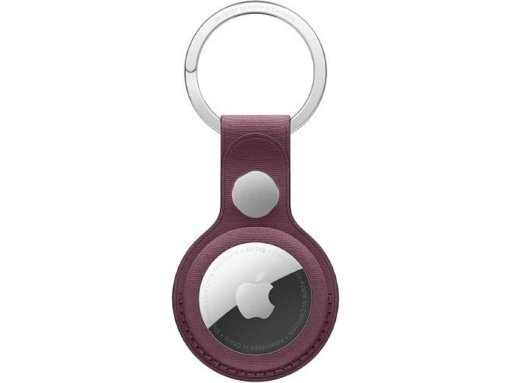 APPLE AirTag FineWoven Key Ring - Mulberry (MT2J3ZM/A)