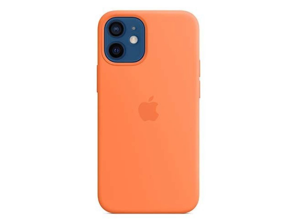 APPLE iPhone 12 mini Silicone Case with MagSafe - Kumquat (MHKN3ZM/A)