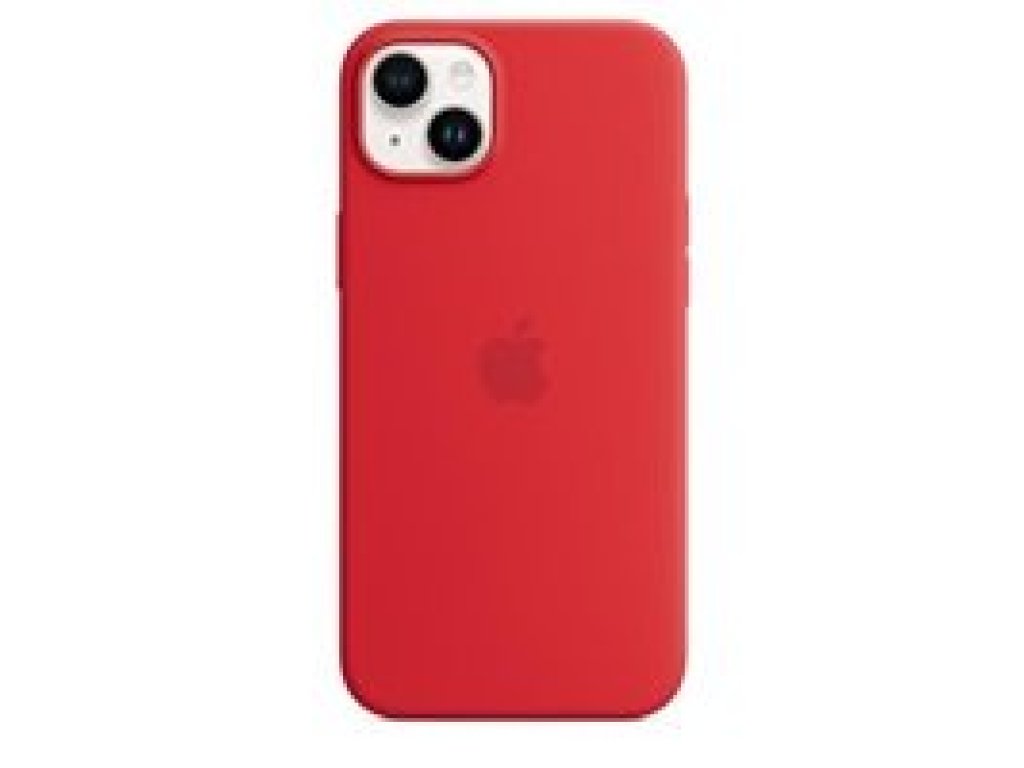 APPLE iPhone 14 Plus Silicone Case with MagSafe-(PRODUCT)RED (MPT63ZM/A)
