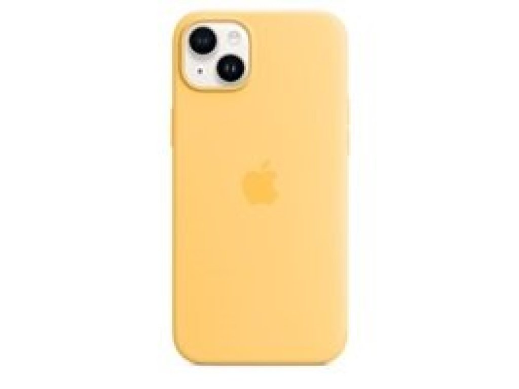 APPLE iPhone 14 Plus Silicone Case with MagSafe-Sunglow (MPTD3ZM/A)