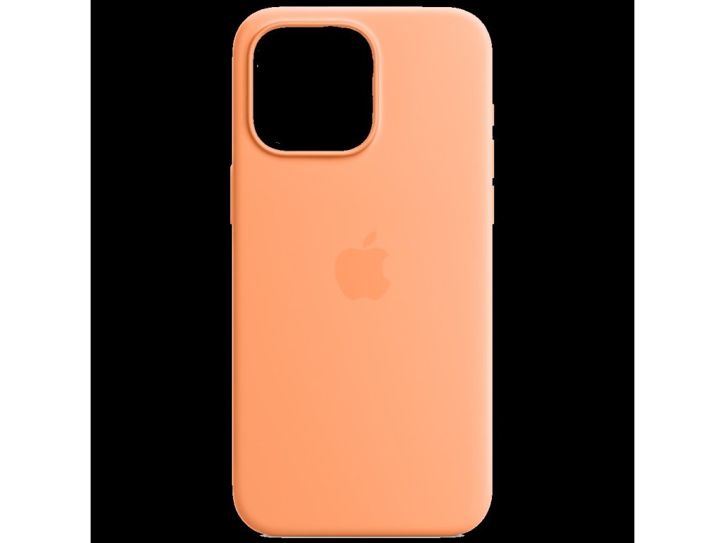 APPLE iPhone 15 ProMax Silicone Case MS - Orange Sorbet (MT1W3ZM/A)