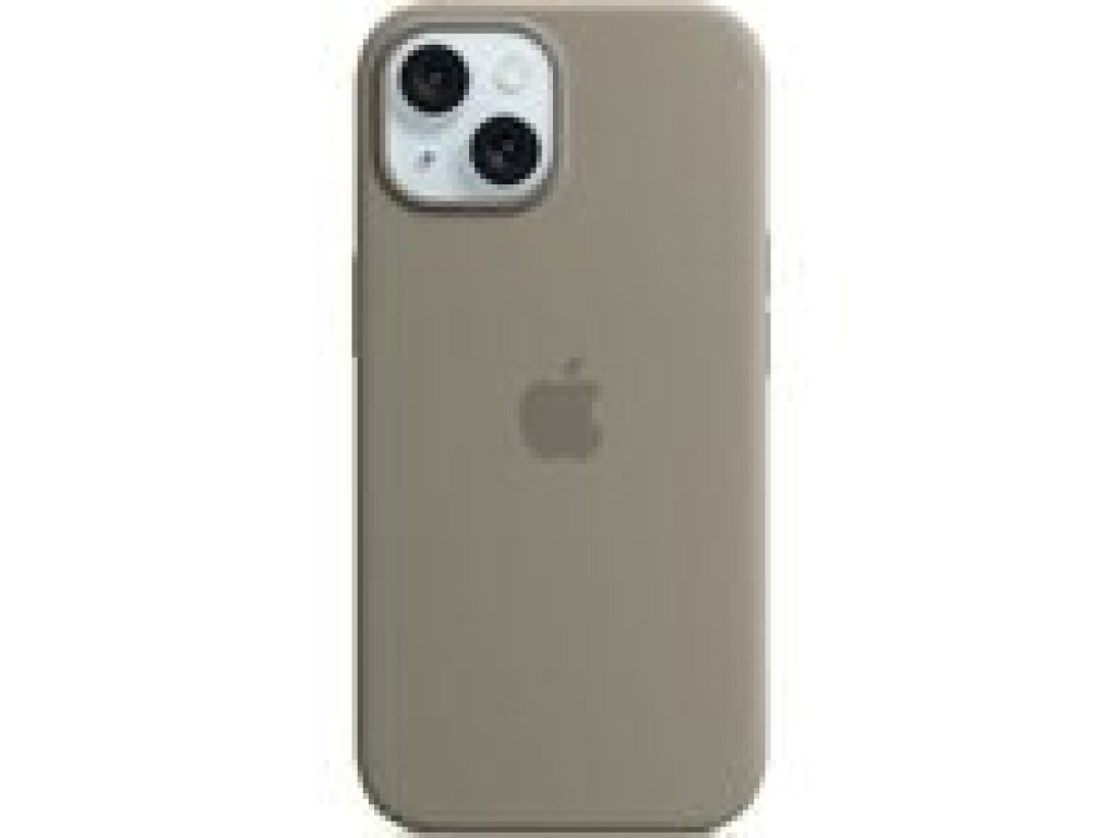 APPLE iPhone 15 Silicone Case with MagSafe-Clay (MT0Q3ZM/A)