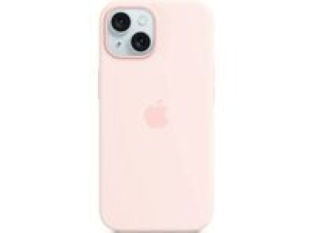 APPLE iPhone 15 Silicone Case with MagSafe-Light Pink (MT0U3ZM/A)
