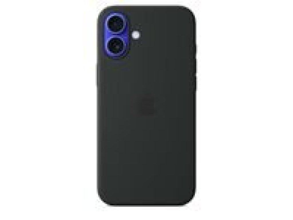 APPLE iPhone 16 Plus Silicone Case with MagSafe - Black (MYY93ZM/A)