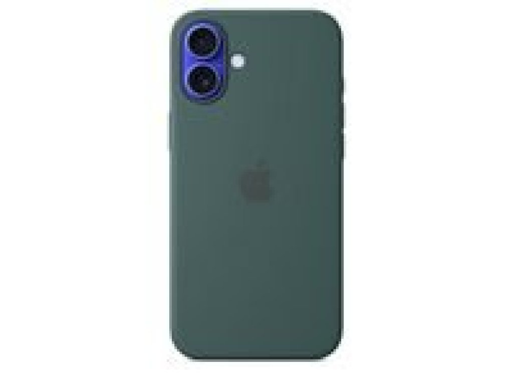 APPLE iPhone 16 Plus Silicone Case with MagSafe - Lake Green (MYYH3ZM/A)