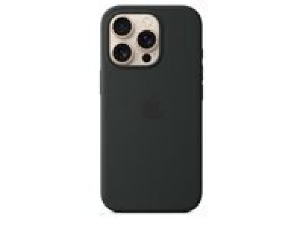 APPLE iPhone 16 Pro Silicone Case with MagSafe - Black (MYYJ3ZM/A)