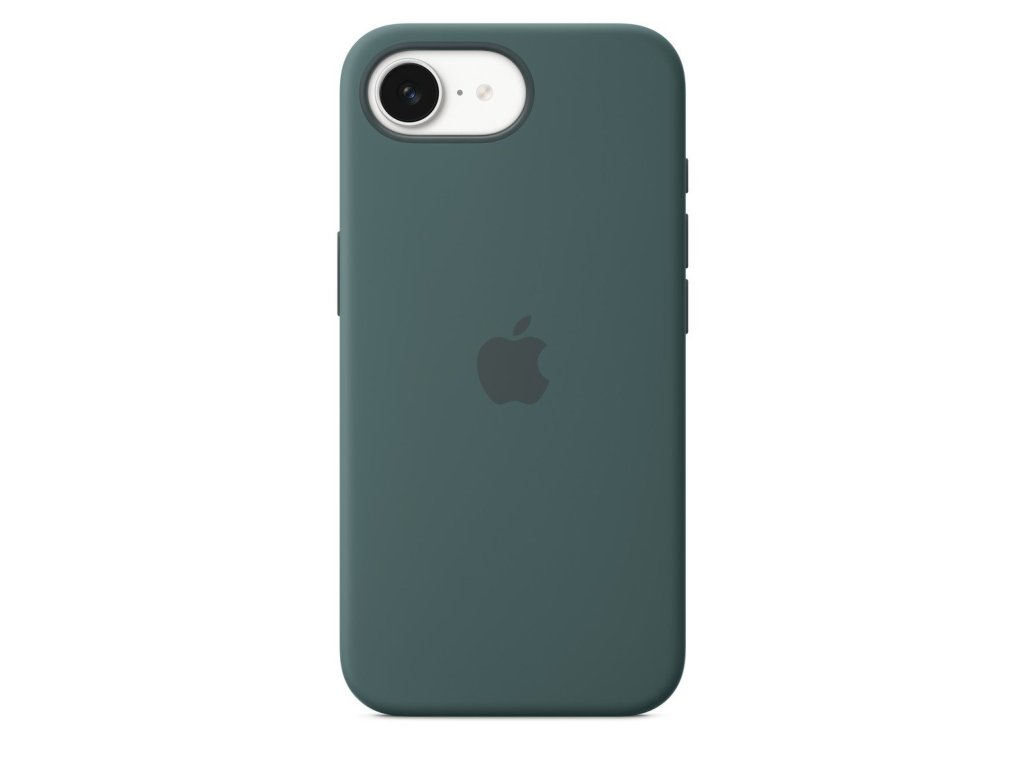 APPLE iPhone 16e Silicone Case – Lake Green (MD3X4ZM/A)