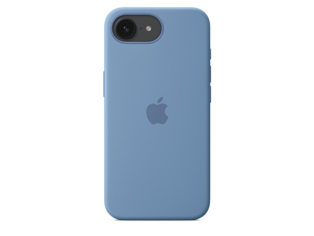 APPLE iPhone 16e Silicone Case – Winter Blue (MD3Q4ZM/A)