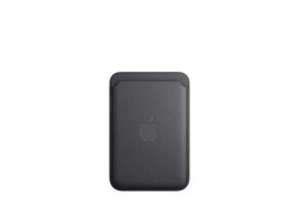 APPLE iPhone FineWoven Wallet with MagSafe - Black (MT2N3ZM/A)