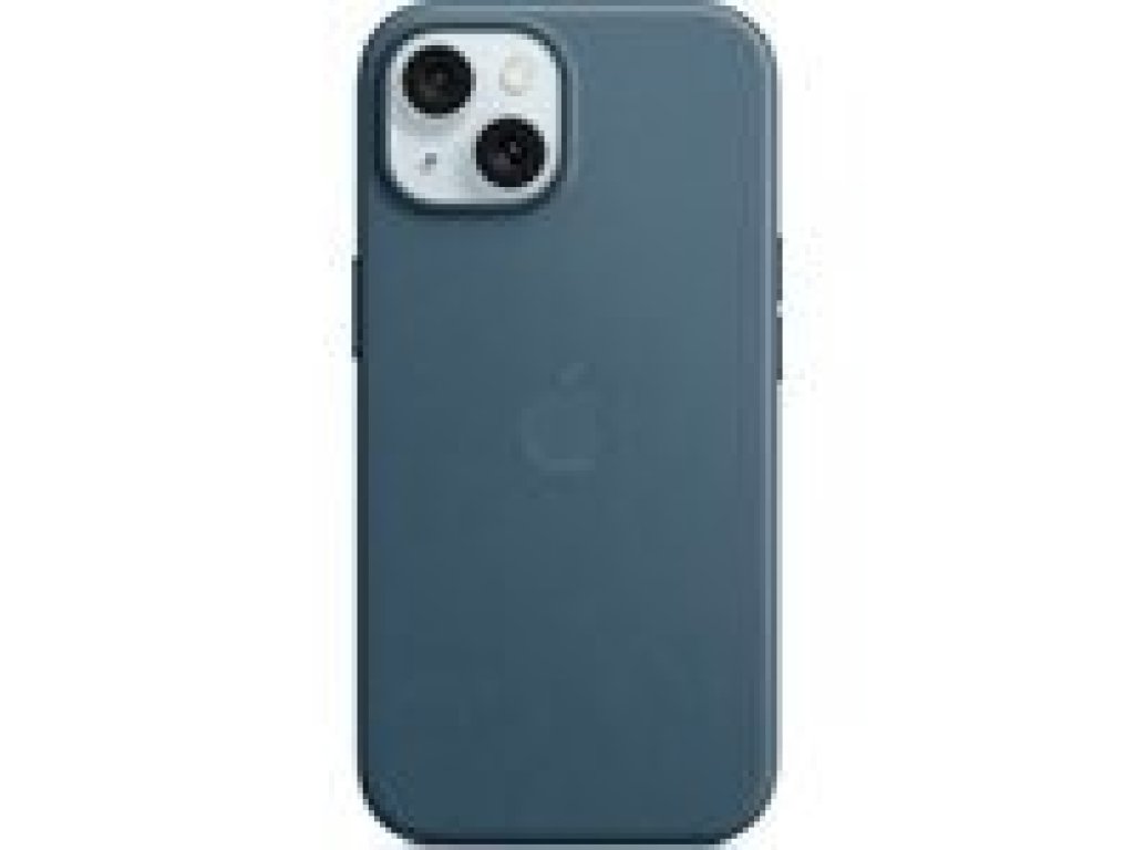 APPLE Kryt z tkaniny FineWoven s MagSafe pro iPhone 15 pacific blue (MT3G3ZM/A)