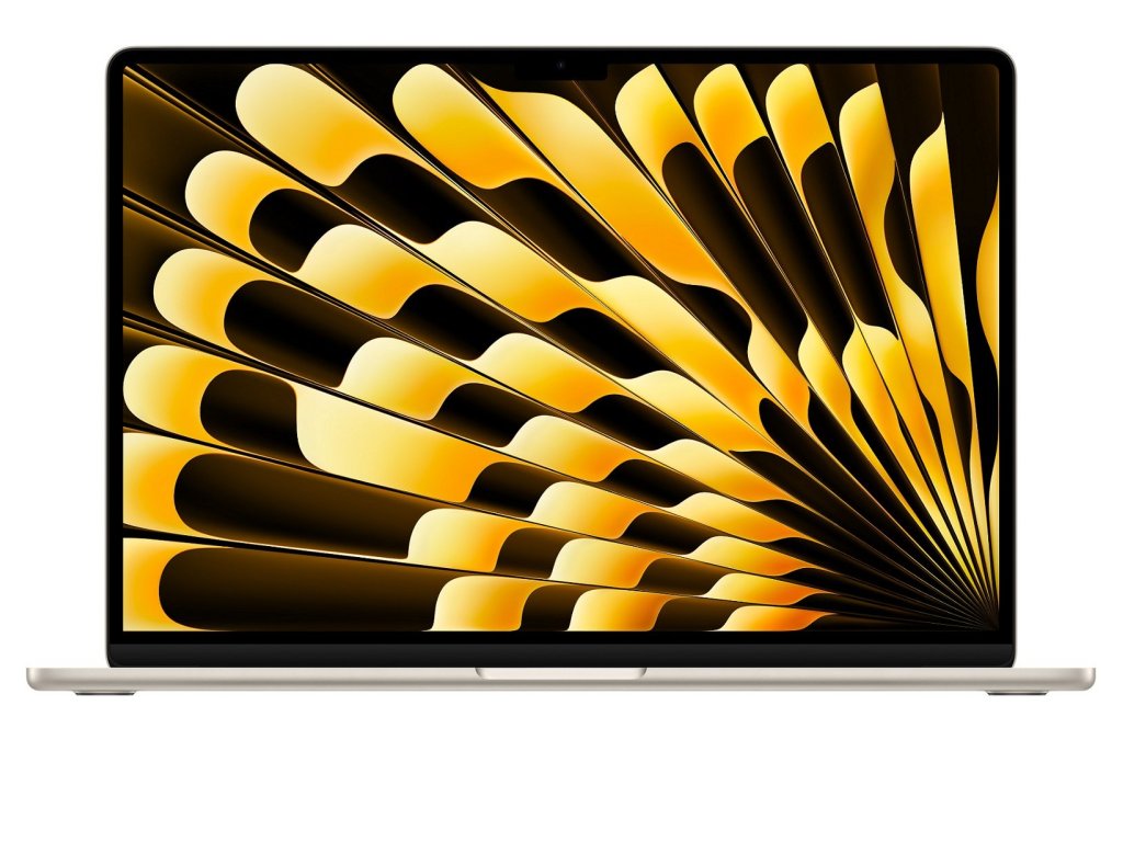 APPLE MacBook Air 15'' Starlight - M3, 8-core CPU, 10-core GPU, 16GB RAM, 512GB SSD (MXD33CZ/A)