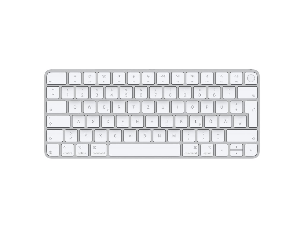 Apple Magic Keyboard Touch ID - bezdrátová, bílá, GER (MXCK3D/A)
