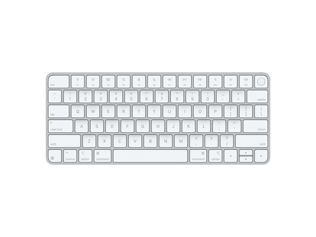 Apple Magic Keyboard Touch ID - bezdrátová, bílá, US (MXCK3LB/A)