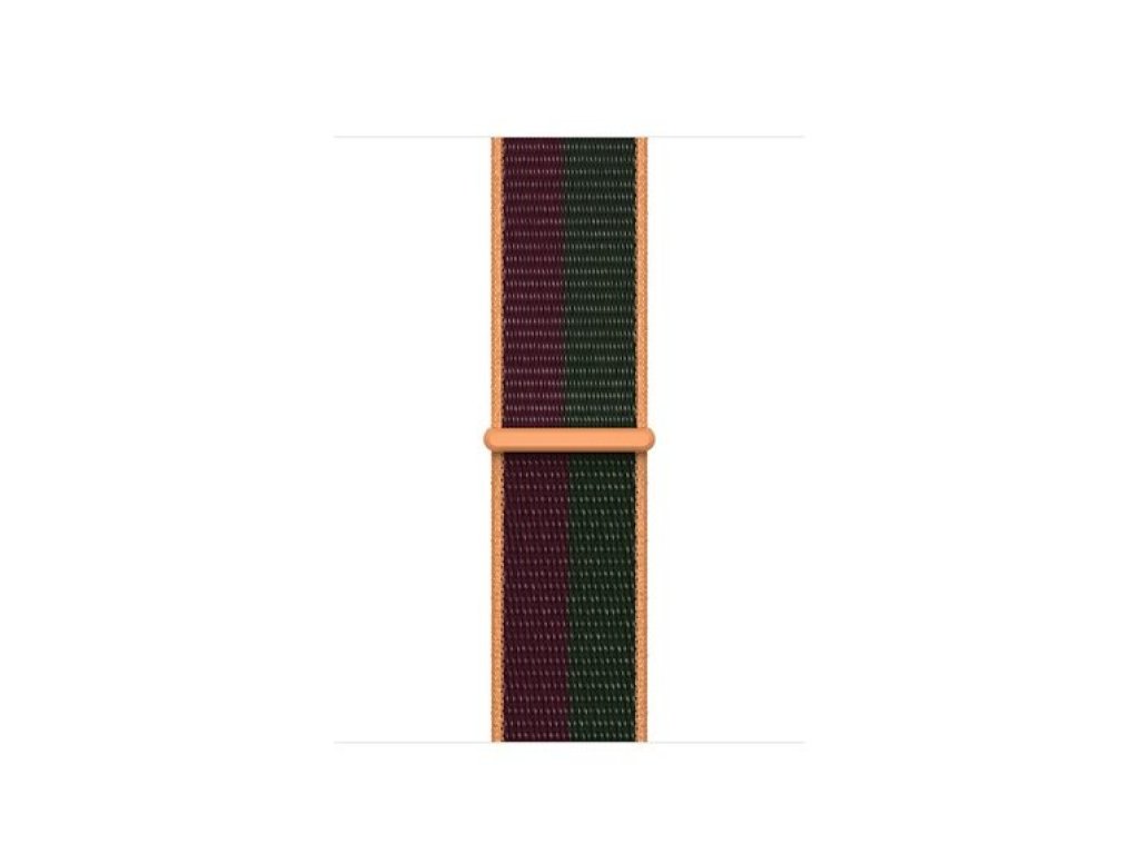 APPLE Watch 41mm Dark Cherry/Forest Green Sport Loop - Regular (ML2R3ZM/A)