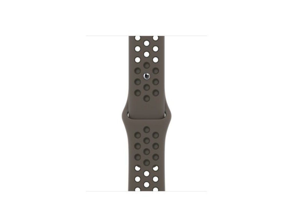 APPLE Watch 41mm Midnight Olive Gray/Cargo Khaki Nike Sport Band - Regular (ML873ZM/A)