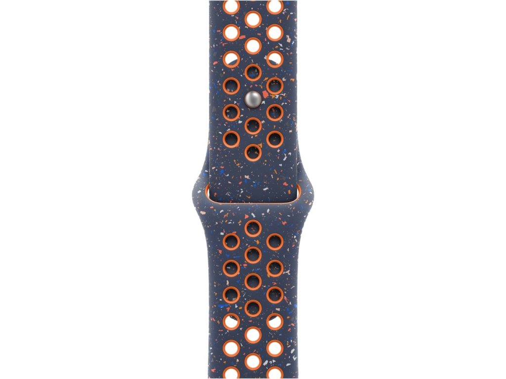 APPLE Watch 45mm Blue Flame Nike Sport Band-M/L (MUV93ZM/A)