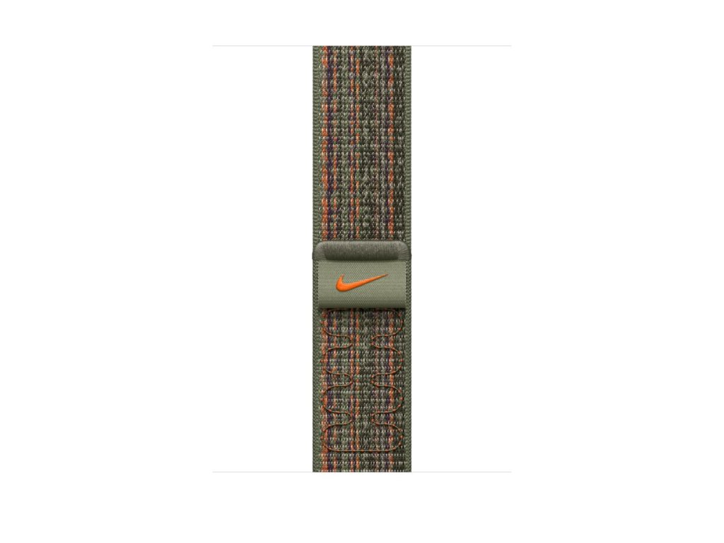 Apple Watch 45mm Sequoia/Orange Nike Sport Loop (MTL63ZM/A)