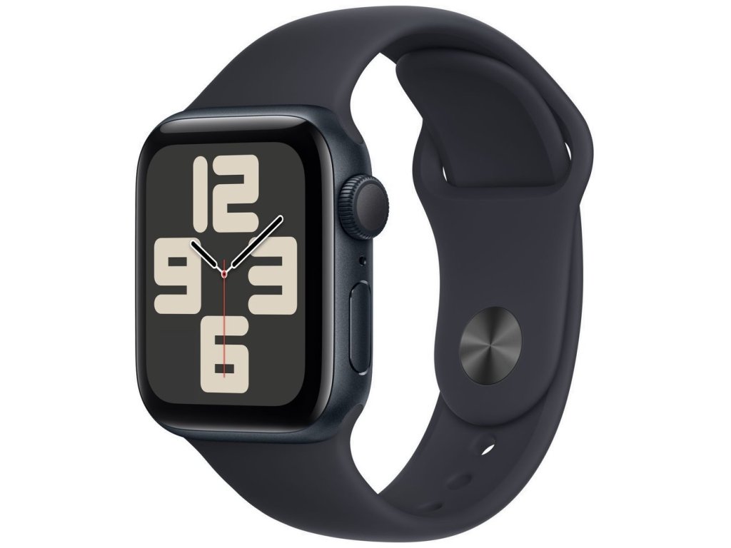 APPLE Watch SE GPS 40mm Midnight Aluminium Case with Midnight Sport Band - S/M (MR9X3QC/A)