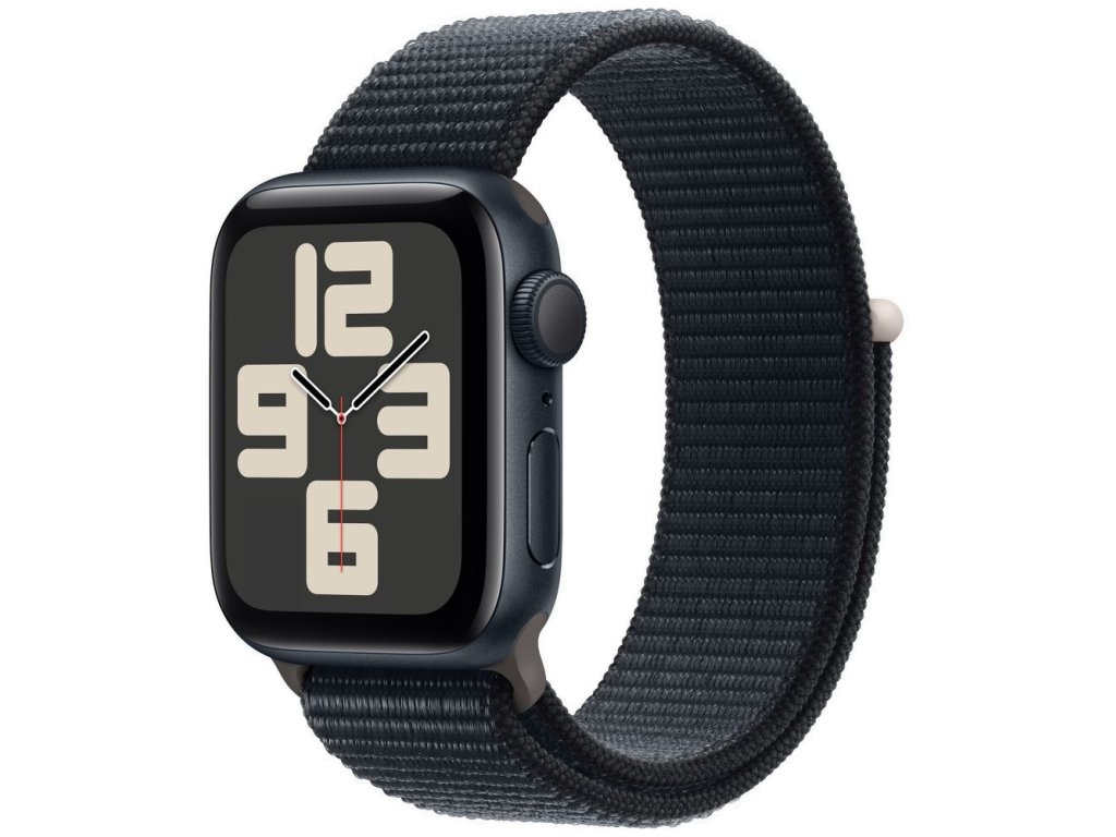 APPLE Watch SE GPS 40mm Midnight Aluminium Case with Midnight Sport Loop (MRE03QC/A)