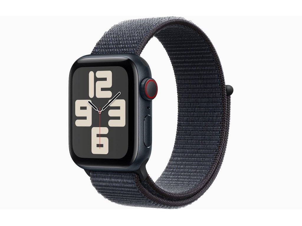 APPLE Watch SE GPS + Cellular 40mm Midnight Aluminium Case with Ink Sport Loop (MXGA3QC/A)