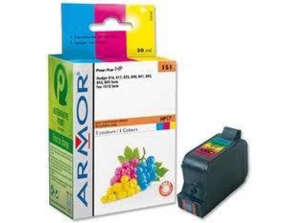ARMOR kompatibilní cartridge C6625A,C,M,Y, (K20106)