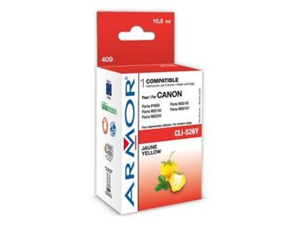 ARMOR kompatibilní cartridge CLi-526, yellow, (K12564)