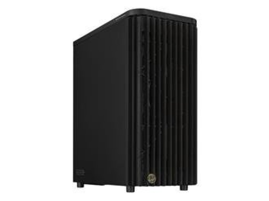 ASUS case PROART PA401 WOOD METAL, Mid Tower, ATX, 1xUSB-C Gen2x2, 2xUSB 3.0, 2x 160mm Fan, černá (90DC00M0-B39010)