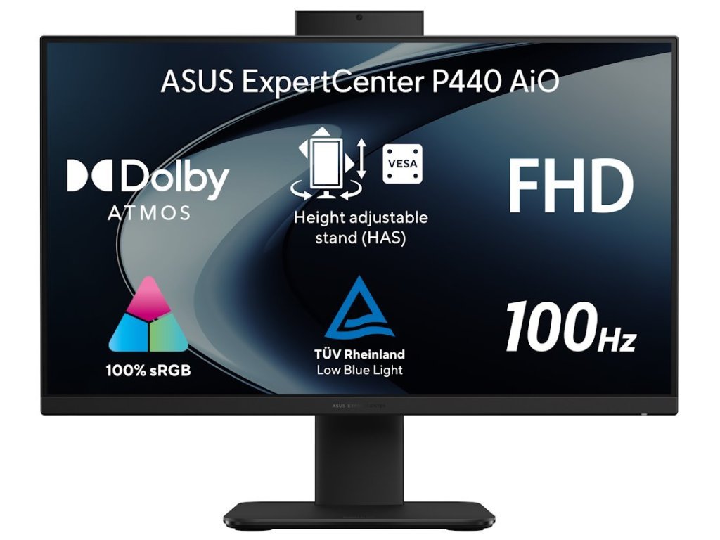 ASUS ExpertCenter P400, 24" FHD, i3-1315U, 8GB, 512GB SSD, Intel, bez OS, Black (P440VAK-BPC1640)