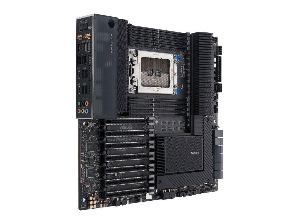 ASUS MB Sc sWRX8 PRO WS WRX80E-SAGE SE WIFI,  (90MB1590-M0EAY0)