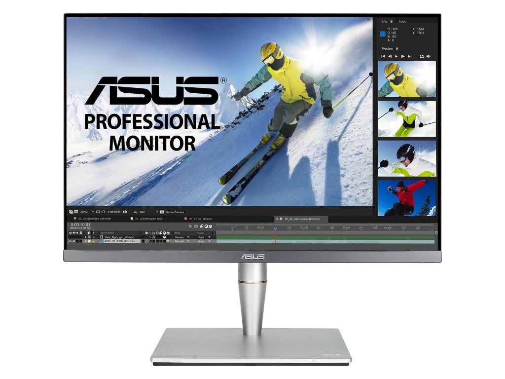 ASUS monitor 24" PA24AC (90LM04B0-B01370)