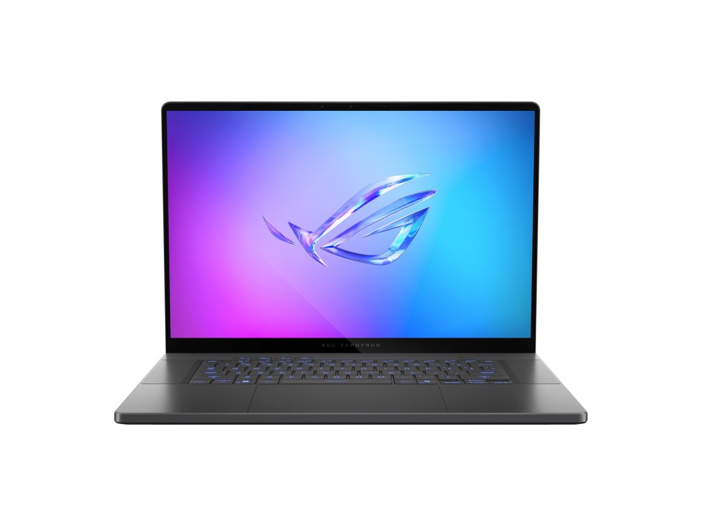 ASUS ROG Zephyrus G16 GU605CM - 16" 2560x1600 2.5K, Ultra 9 285H, 32GB RAM, 1TB SSD, GeForce RTX 5060, W11 Pro, šedý (GU605CM-NEBULA012X)