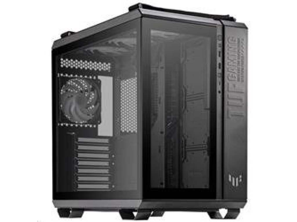 ASUS TUF Gaming GT502 PLUS/Midi Tower/Transpar./černá (90DC0090-B19010)