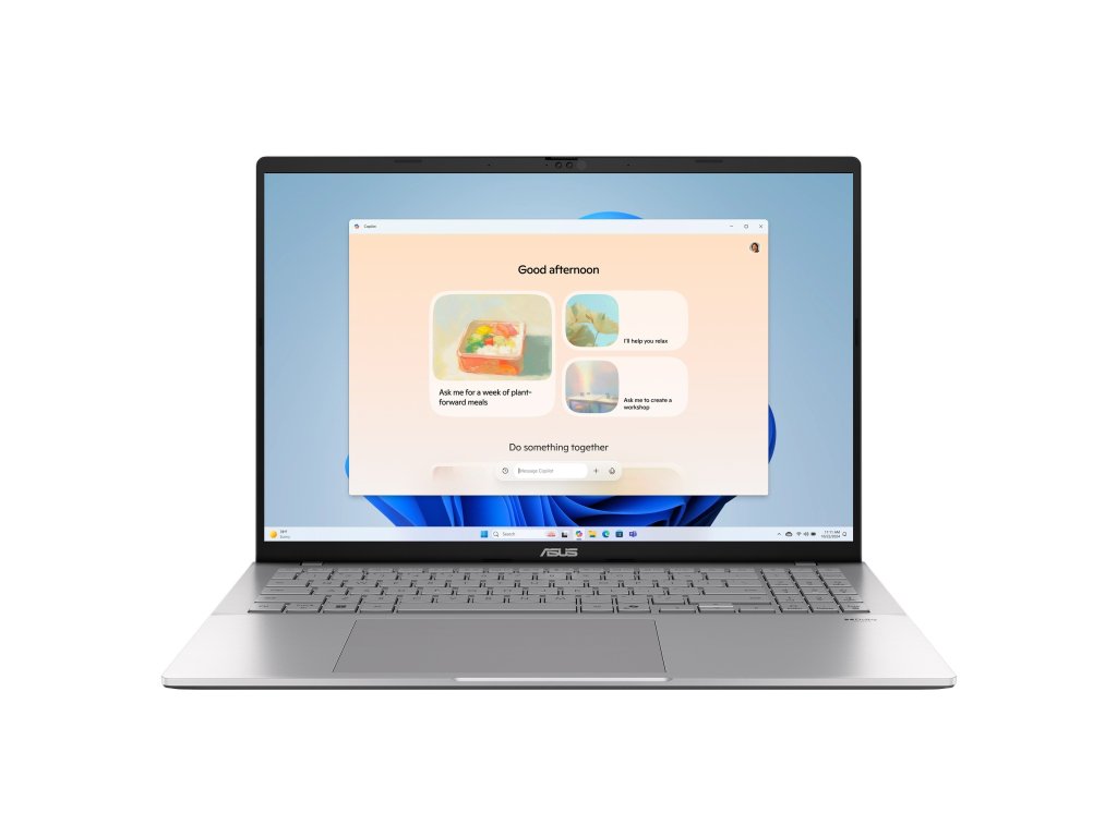 ASUS Vivobook S 16/S3607CA - 16", U7-255H, 16GB RAM, 1TB SSD, Arc 140T, Windows 11 Home, Silver (S3607CA-RP006W)