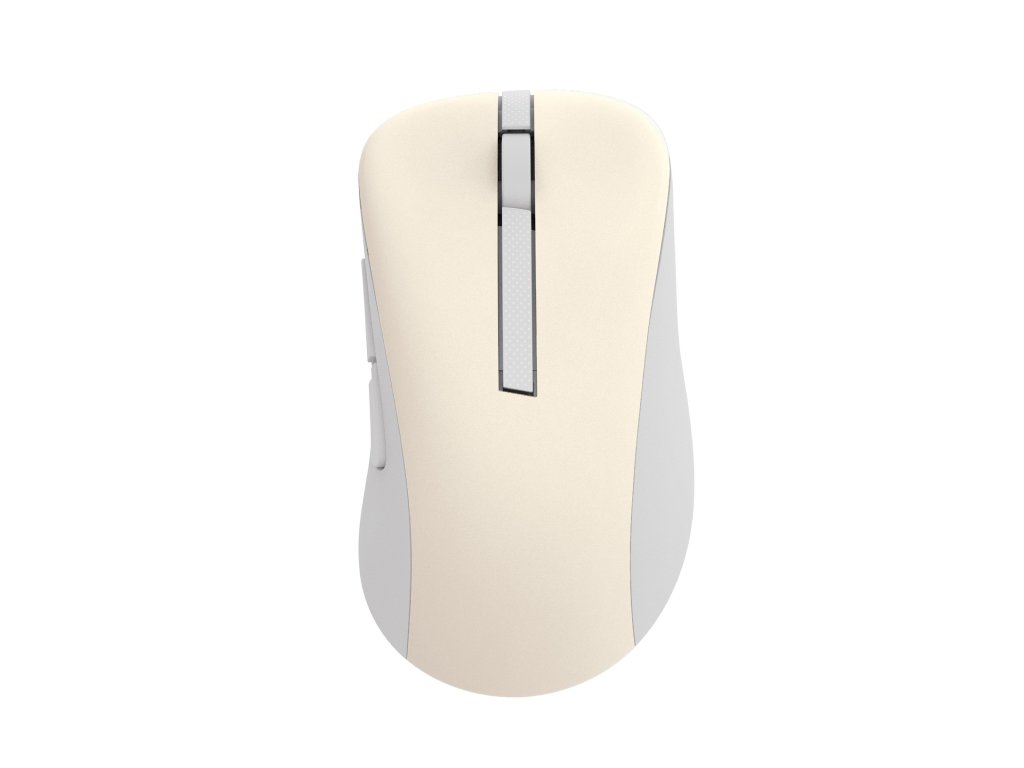 ASUS Wireless Mouse MD102 - Kancelářská/Optická/Pro praváky/1 600 DPI/USB+BT/Béžová (90XB0900-BMU020)