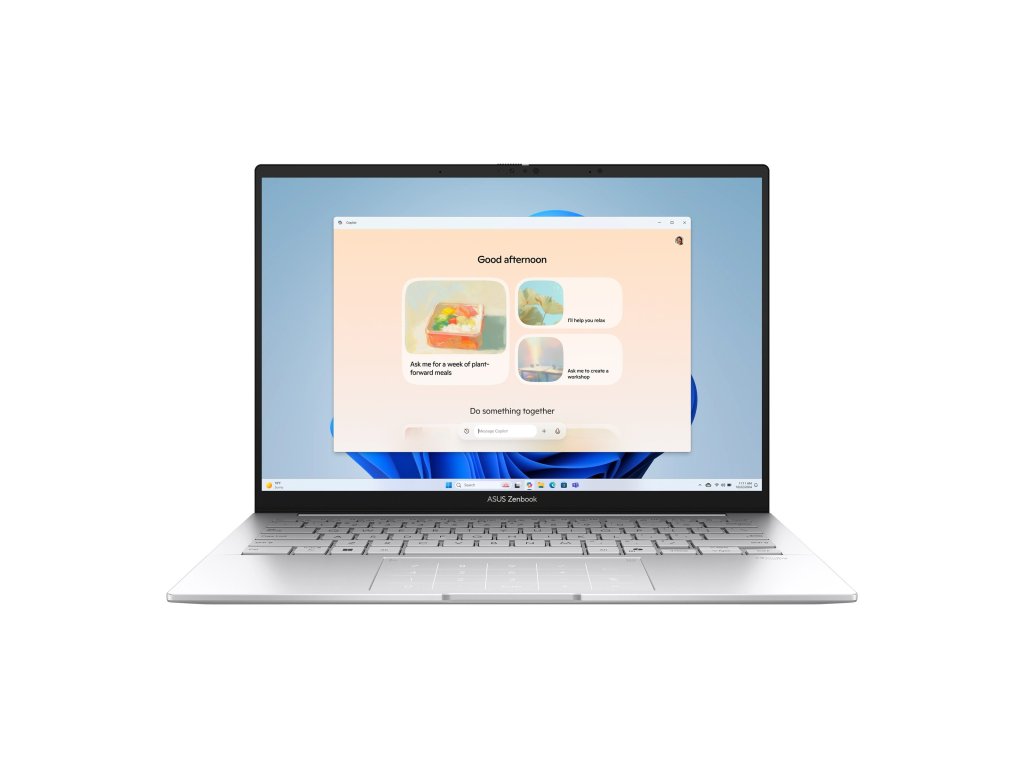 ASUS Zenbook 14 OLED UX3405CA-OLED233X - 14" 1920x1200 WUXGA, Ultra 9 285H, 32GB RAM, 1TB SSD, Intel Arc 140T, W11 Pro, stříbrný (UX3405CA-OLED233X)