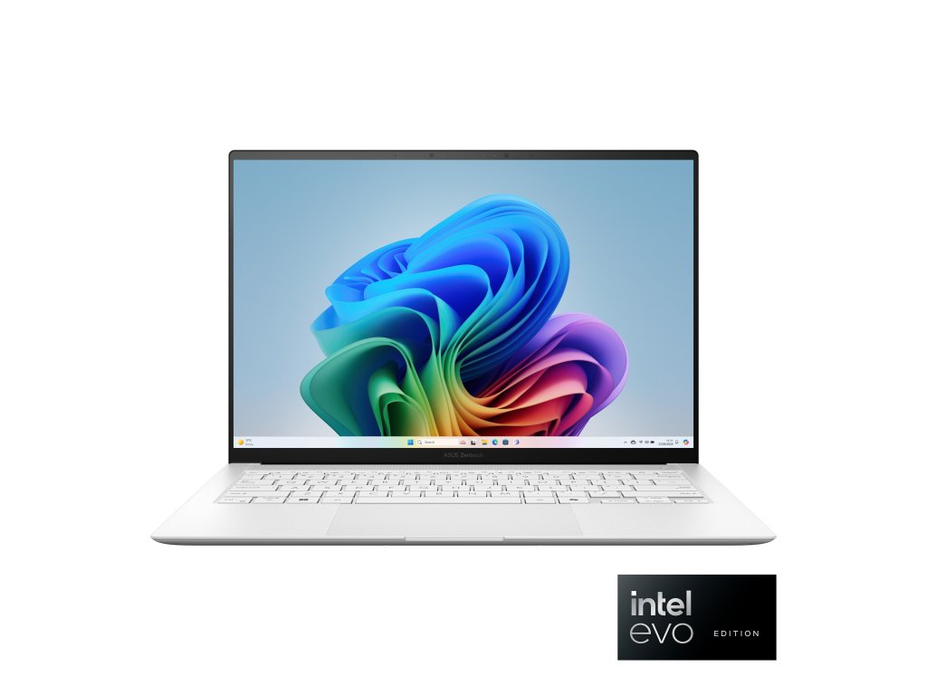ASUS Zenbook S 14 OLED UX5406SA - 14" 2880x1800 WQXGA+, Ultra 7 258V, 32GB RAM, 1TB SSD, Intel Arc 140V, W11 Pro, bílý (UX5406SA-OLED227X)