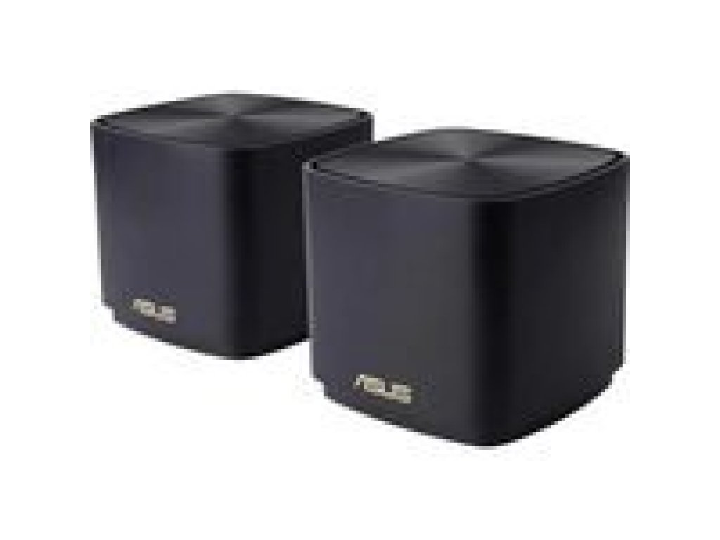ASUS ZenWiFi XD4 Plus 2-pack black Wireless AX1800 Dual-band Mesh WiFi 6 System (90IG07M0-MO3C30)