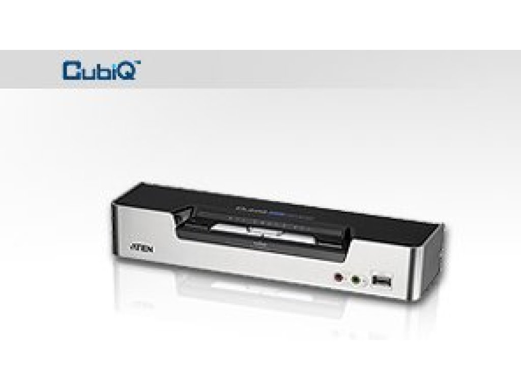 ATEN KVM switch CS-1642 USB Hub 2PC DVI dual view (CS1642A-AT-G)